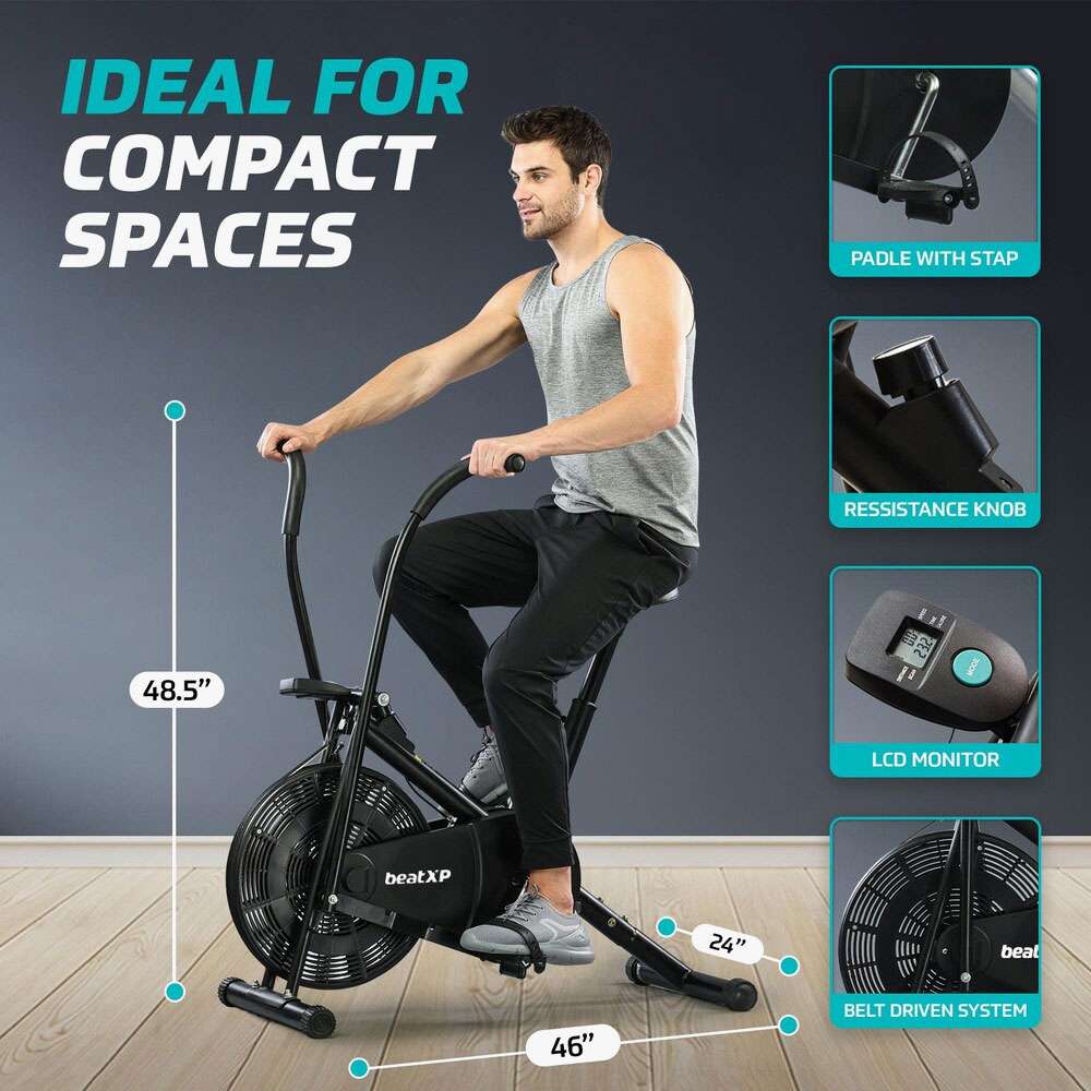 TDM-96 4HP Motor 110kg Manual Incline Heart Rate Sensor Foldable for Home