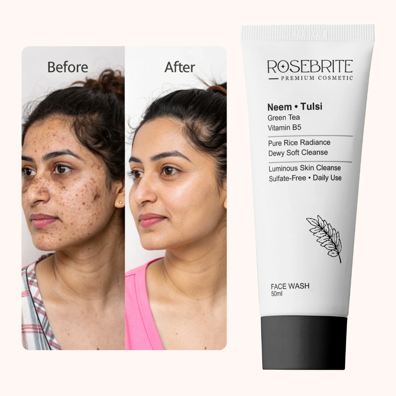 Neem Tulsi with Green Tea Extract, Niacinamide & Allantoin