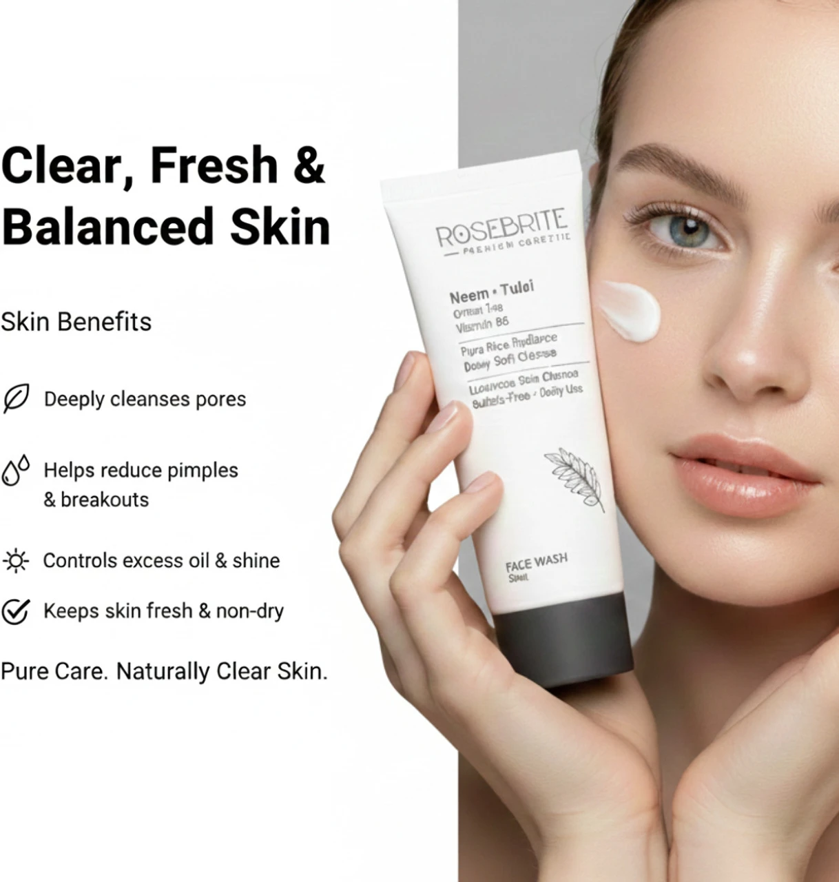 Neem Tulsi with Green Tea Extract, Niacinamide & Allantoin