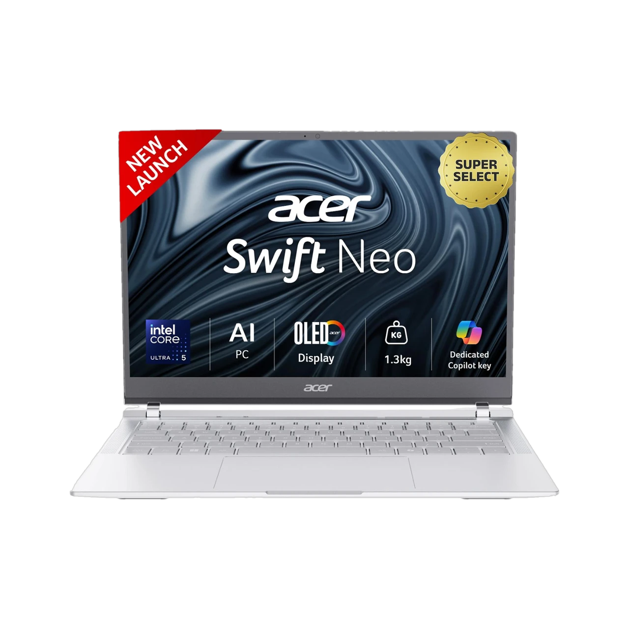 Acer Swift Neo 14 Office 2024 + M365 Basic Intel Core Ultra 5 115U - (16 GB/512 GB SSD/Windows 11 Home)