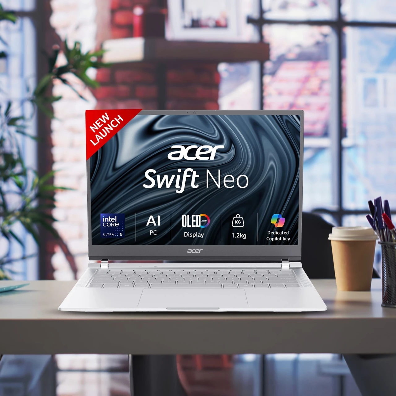 Acer Swift Neo 14 Office 2024 + M365 Basic Intel Core Ultra 5 115U - (16 GB/512 GB SSD/Windows 11 Home)