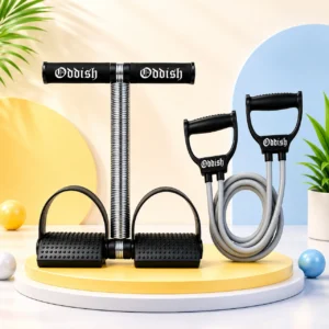 SINGLE SPRING Tummy Trimmer 12 inch with Resistance Toning Tube for Abdominal Fitness